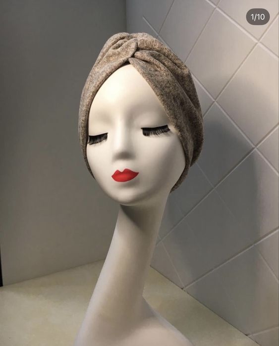 Тюрбан новый, теплый