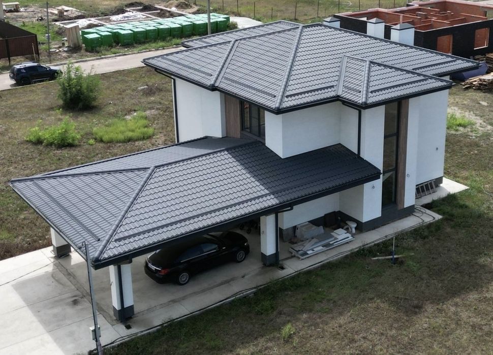 Металлочерепица Крыша Профлист Евроштакетник Черепица Крыша Термопанел