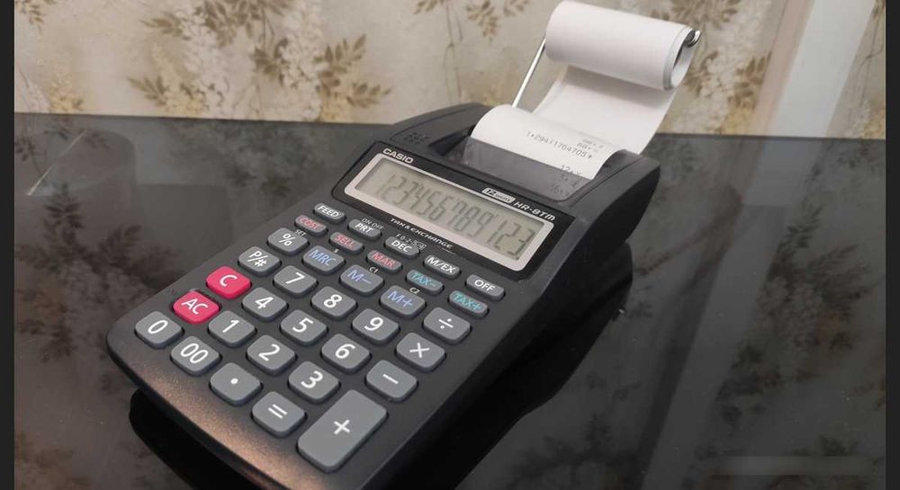 Casio - печатающий калькулятор