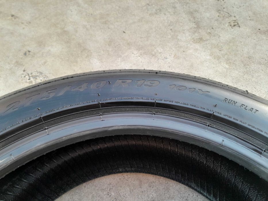 O anvelopa de vara 275 40 19 pirelli p zero run flat profil 7 mm