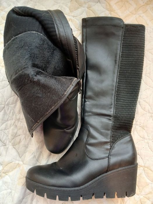 Дамски запазени ботуши