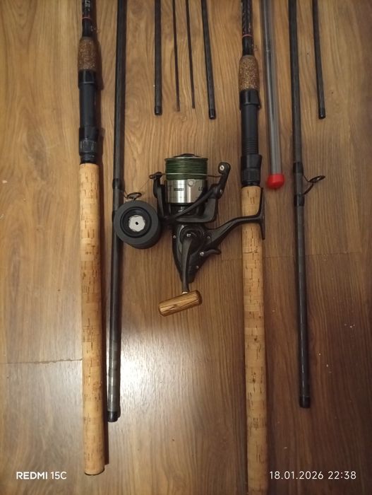 Set lanseta feeder FL strategist și mulineta okuma