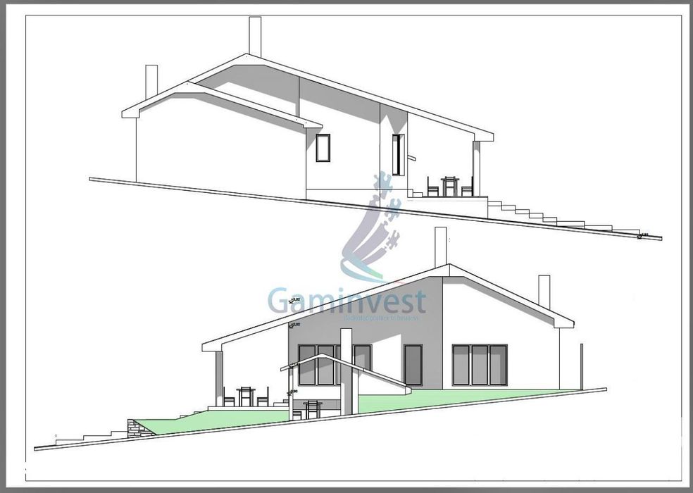 Gaminvest Teren de vanzare cu fundatie, pivnita, Cetariu, V2276A