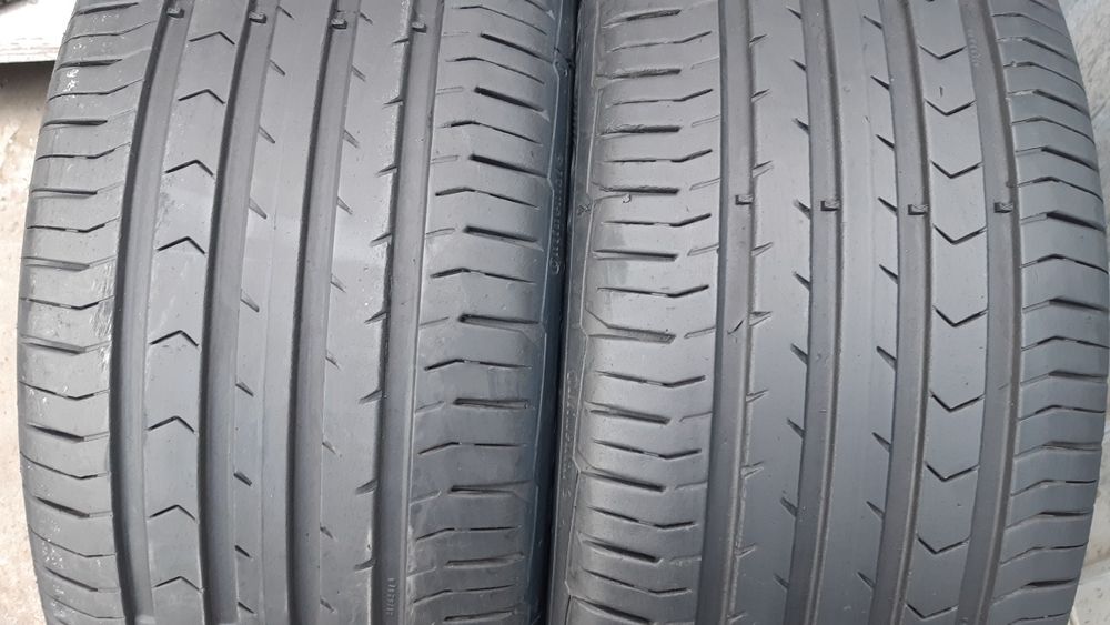 2 anvelope 225/55r17 vară marca Continental an 2022 preț 230 lei bucata