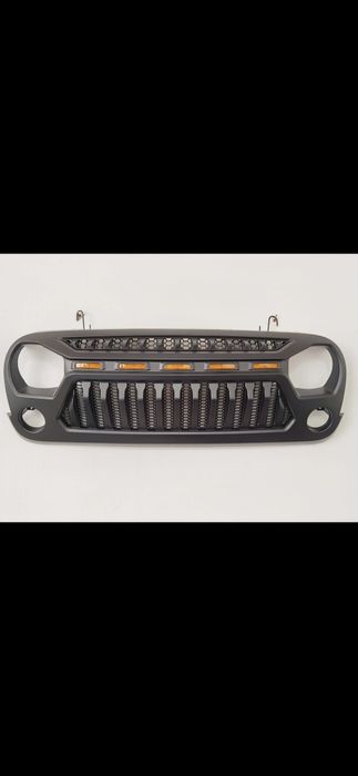 Grila/ Masca radiator Jeep Wrangler JK 2007 -2018cu led