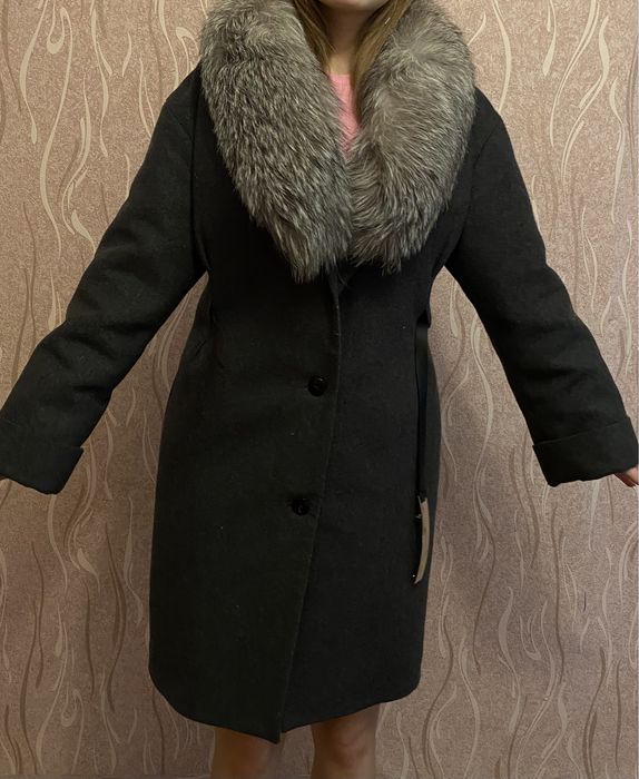 Драповое пальто