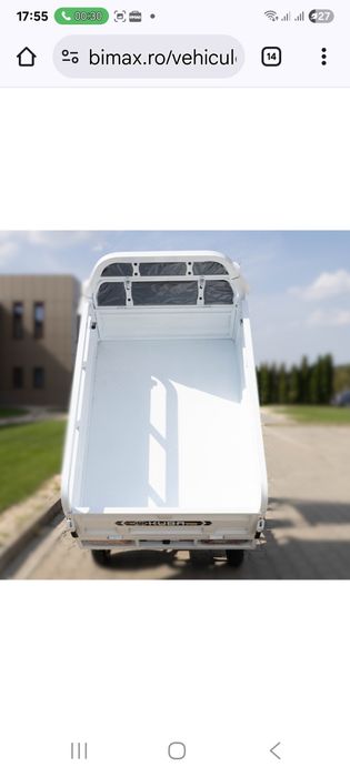 Triciclu Electric cu cabina, Fara Permis (25km/h), Motor 1500W, autono