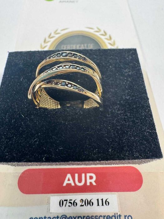 Inel din aur 14k (68884.1/ 10 Pacurari 1) Garantie 2 ani!