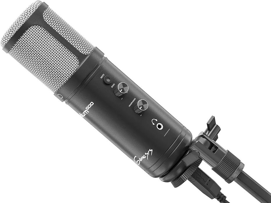 Продавам микрофон Natec Genesis Radium 600 – чисто нов, неразпечатан