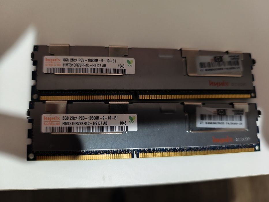 RAM Server Hynix 8GB DDR3 ECC Registered PC3-10600R (2 bucăți)