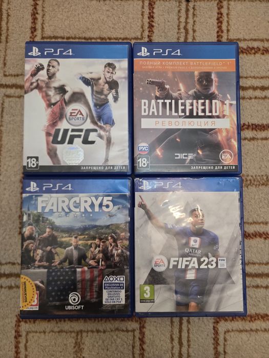 Продам игры на пс4