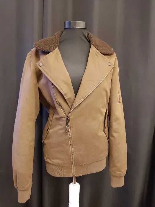 Geaca casual barbati Pull&Bear maro, marimea M