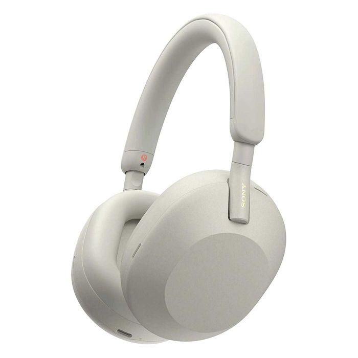 Sony WH-1000XM5 – кремави | Отлично състояние