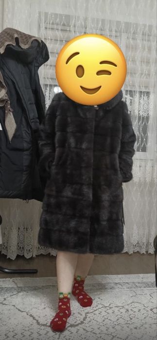Шуба норковая почти новая