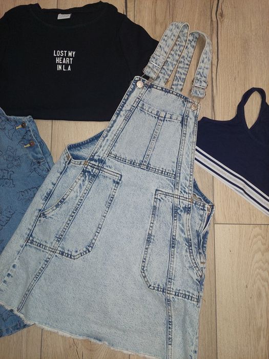 Дънково сукманче и боди Zara