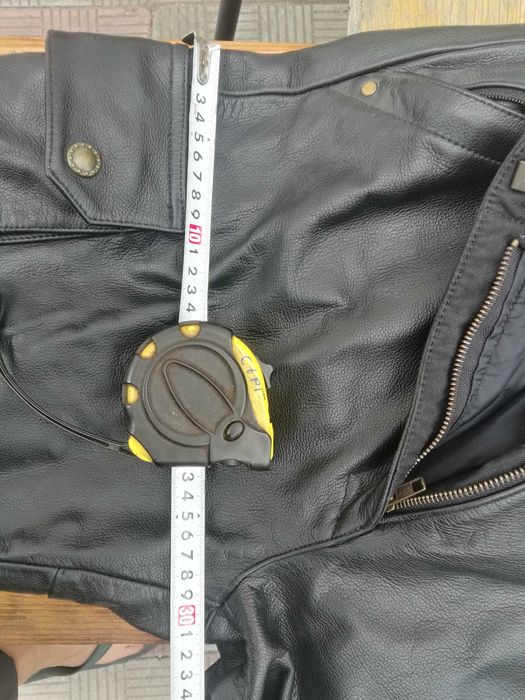 Pantalon piele groasă mărim 38 ptr moto ATV rockeri iarnă+1 per mănuși