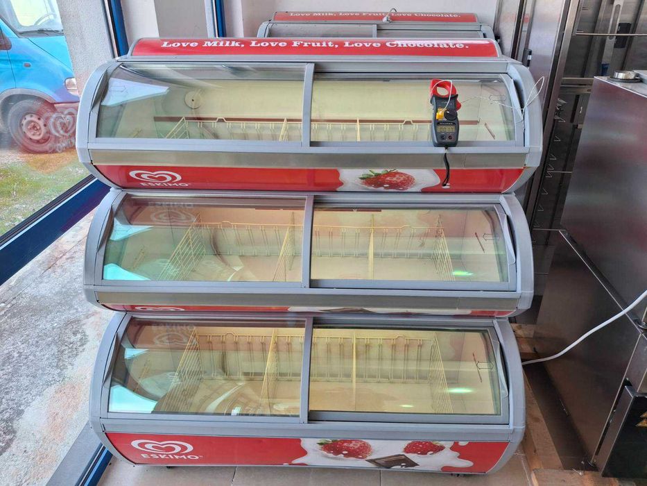 Употребяван троен фризер за сладолед IARP VISIMAX