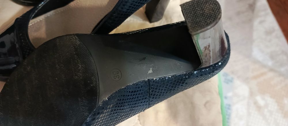 Туфли кожаные 39 размер