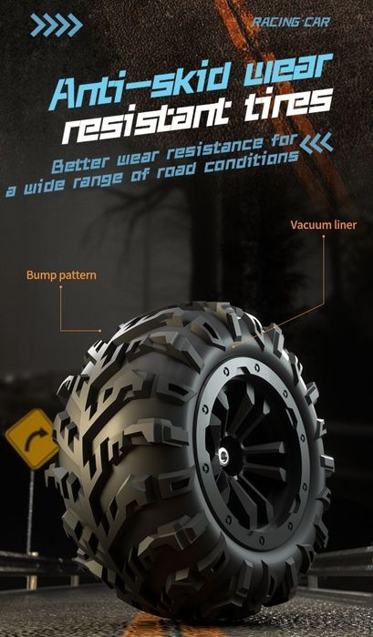 Ново!! Високоскоростна количка с дистанционно управление Beast 50+ км.