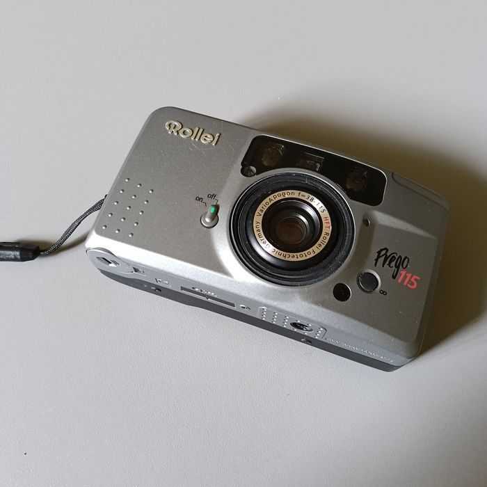 Olympus Mju Zoom 70 Deluxe, Canon Prima Zoom 80u, Rollei Prego  115 - aparate foto film 35mm