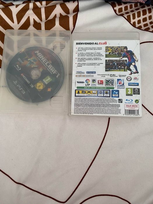Vând jocuri ps3 FiFa=30 minecraft=90