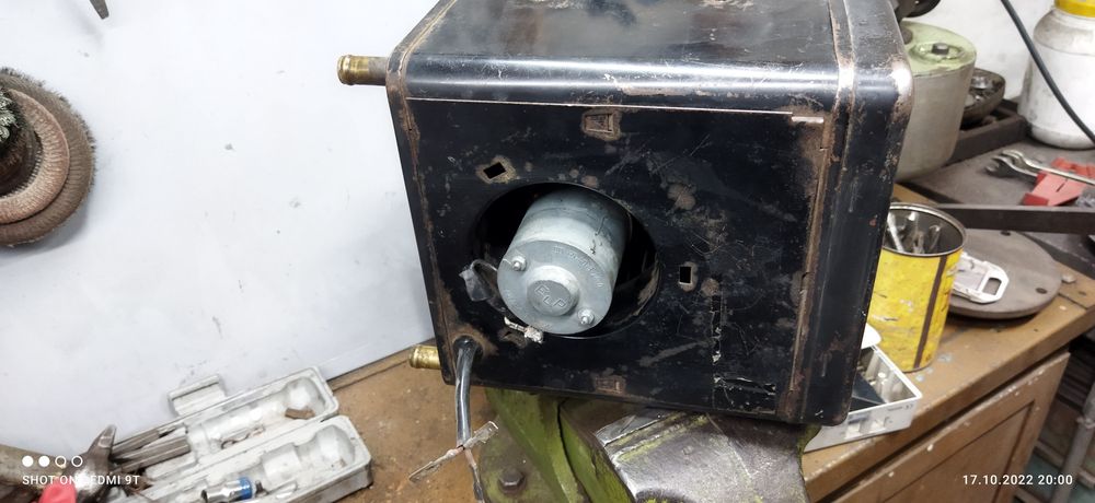 Печка дополнительная латунь на 24V