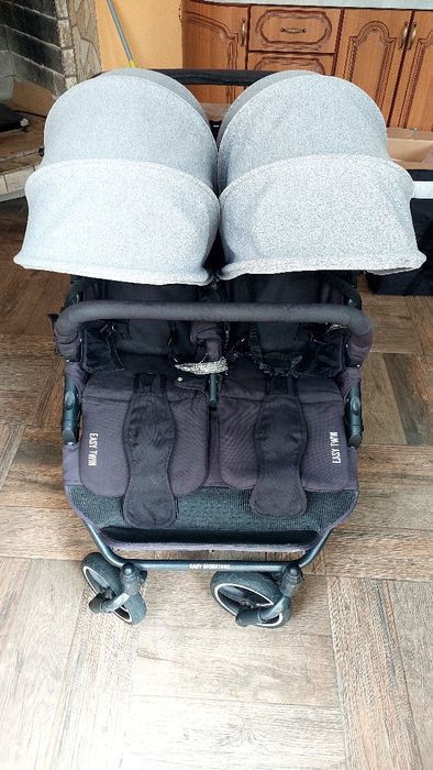 Количка за близнаци "Baby Monster" easy twin