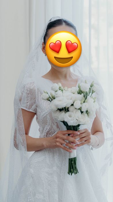 Продается свадебное красивое платье