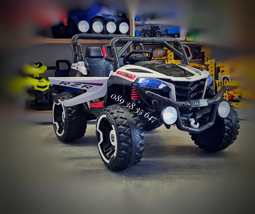 ТОП ЦЕНА!НОВО!Акумулаторно бъги/UTV Jakarta 4x4 с 12V батерия,USB