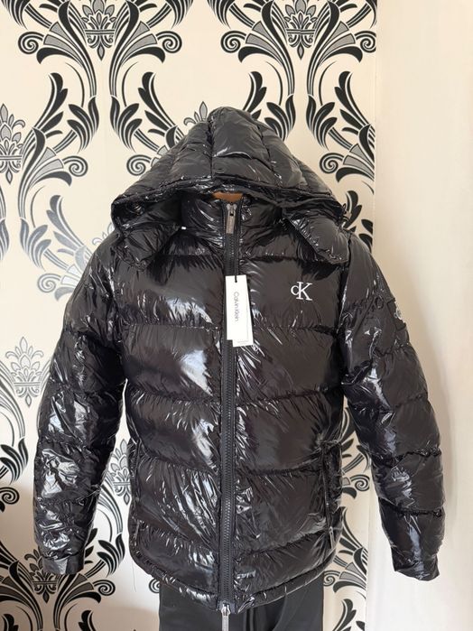 Geacă lucioasă bărbați Calvin Klein S L XL XXL