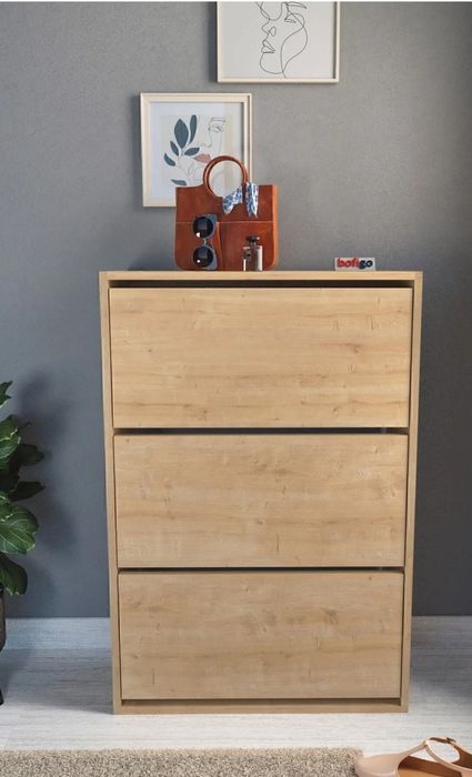 Шкаф за обувки с три отделения