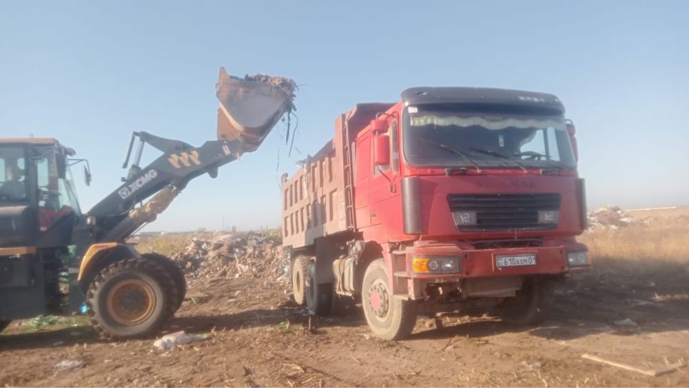 Вывоз мусора/грунта. Услуги самосвала