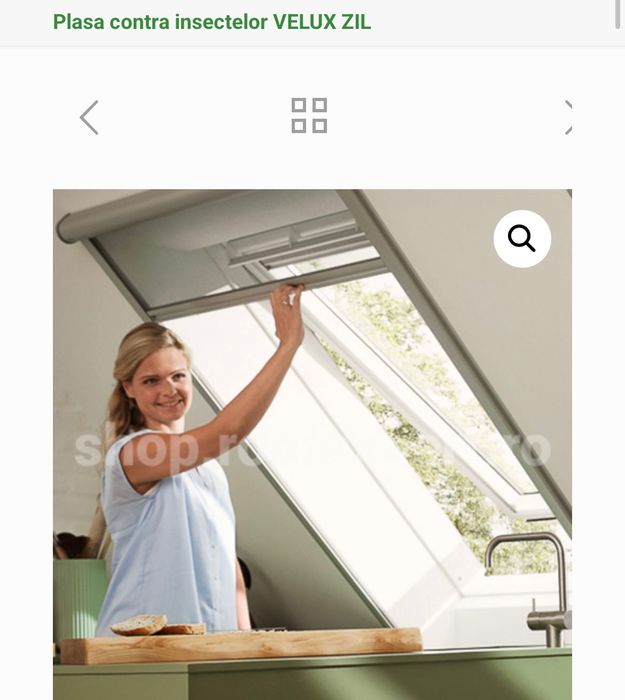 Velux plasa pentru insecte