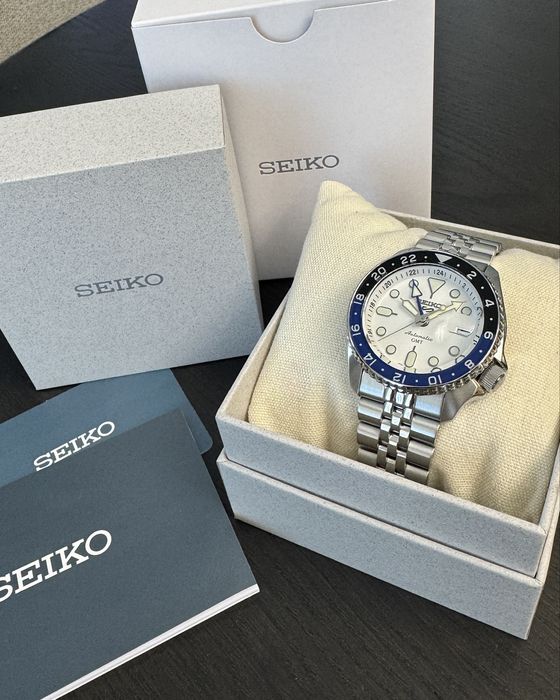 Seiko 5 Sports GMT - nou, cu etichetă