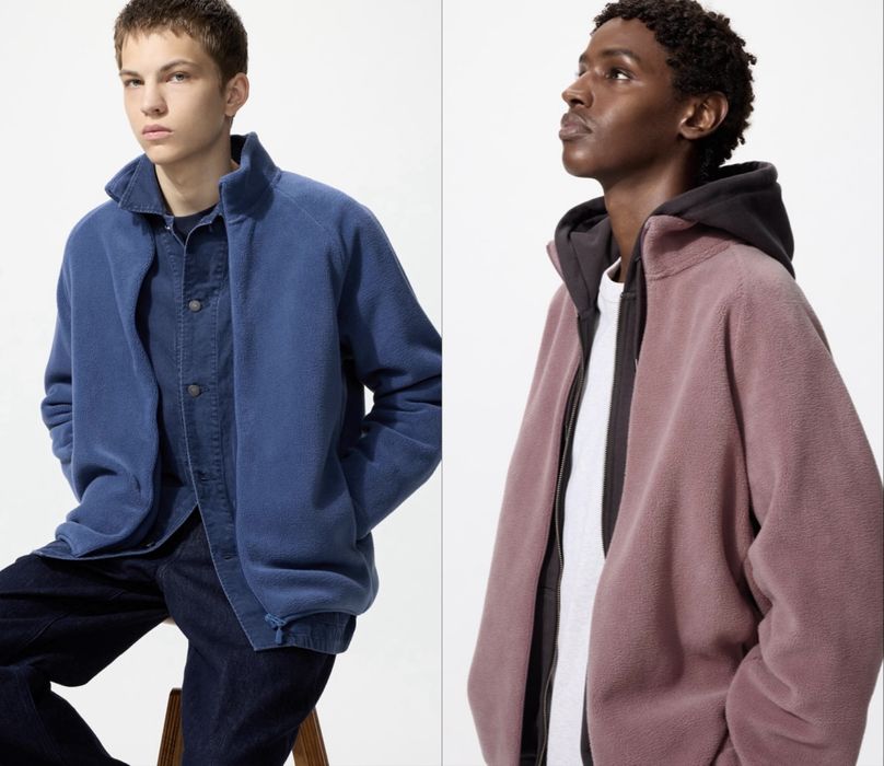 Uniqlo флисовая кофта
