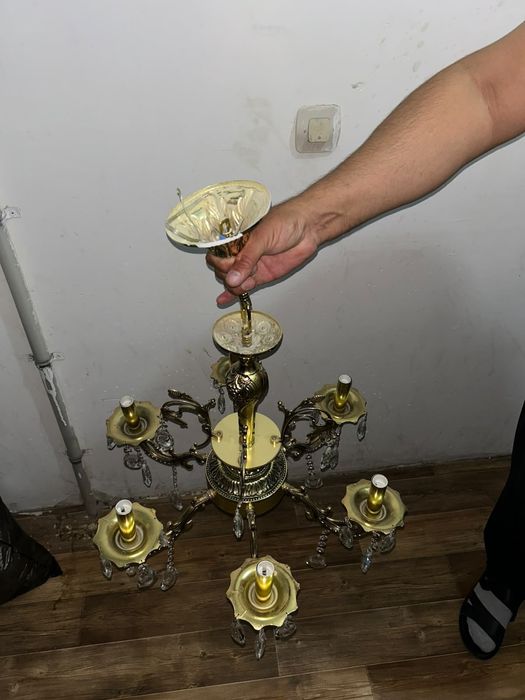 Люстра хрюстальный