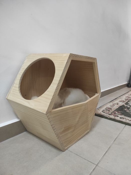 Suspended Wall-House for Cats