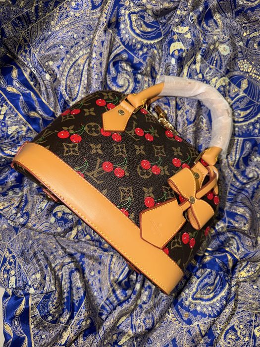 Geanta Louis Vuitton print cirese de dama