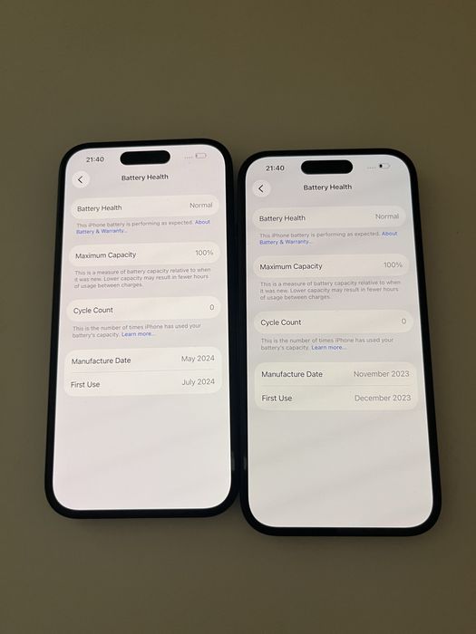Iphone 15 128GB 100% bat 0 цикли