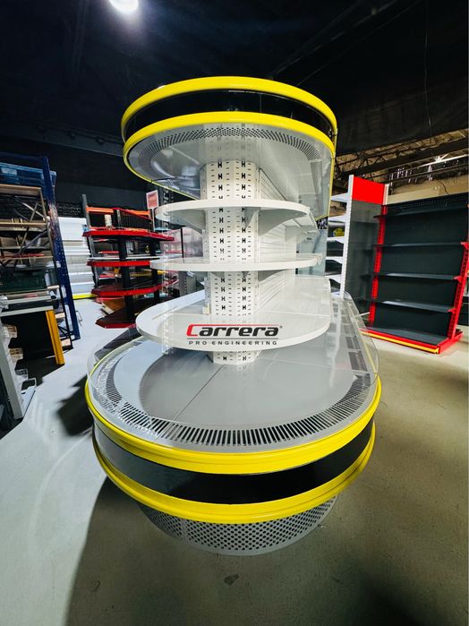 Стеллажи,витрины,прилавки,холодильники,кассы,стелажи