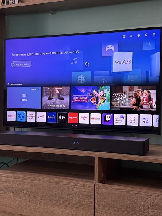 LG 43NANO763QA – 43 инча” NanoCell 4K Smart TV - ОТЛИЧЕН