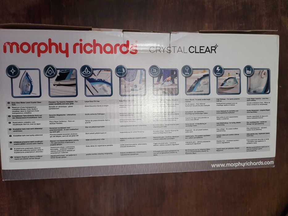 Fier de calcat Morphy Richards Crystal Clear