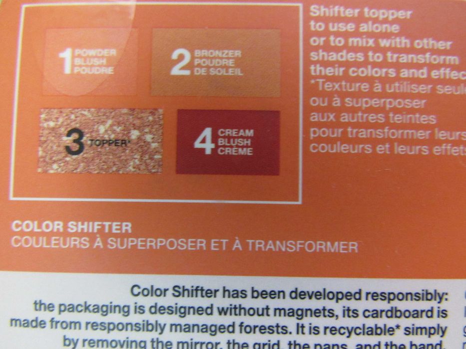 Палитра Sephora color shifter face palette, нова, неотваряна