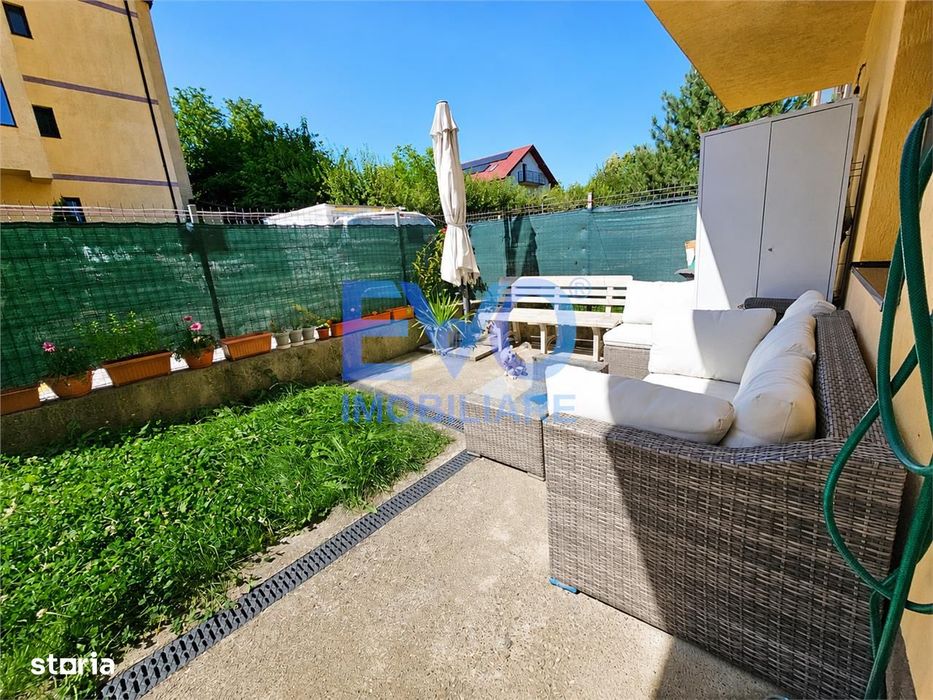 Apartament cu o camera, 43 mp, cu gradina de 25 mp, Valea Adanca