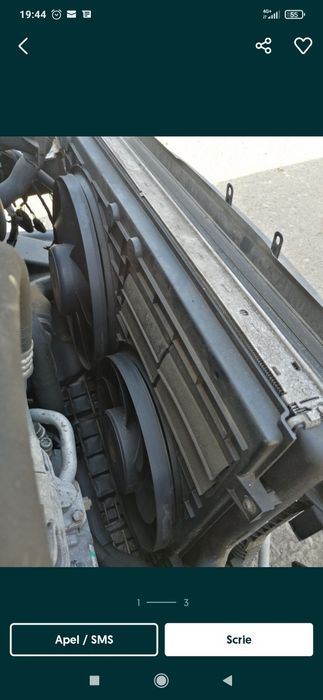 Radiator apa,aer condiționat, interculer ce passat b6 bkp,bxe