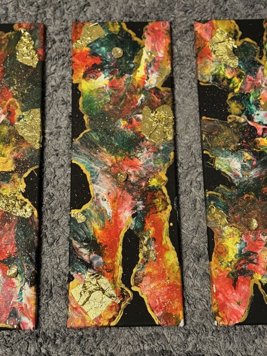 Tablou abstract pe panza!