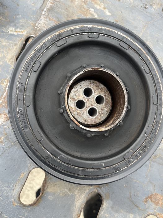 Демпферна шайба бмв/bmw 320d 318d 120d 118d n47d20 шайба вал н47