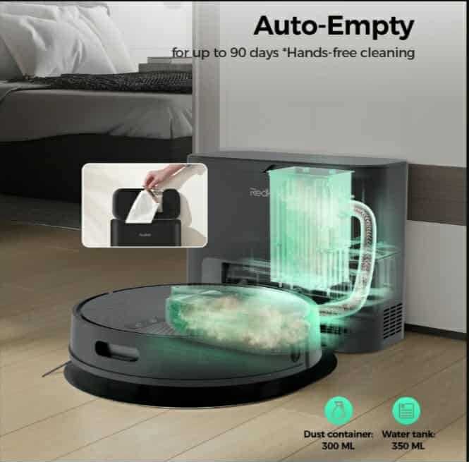 Робот прахосмукачка 2 в1 Redkey