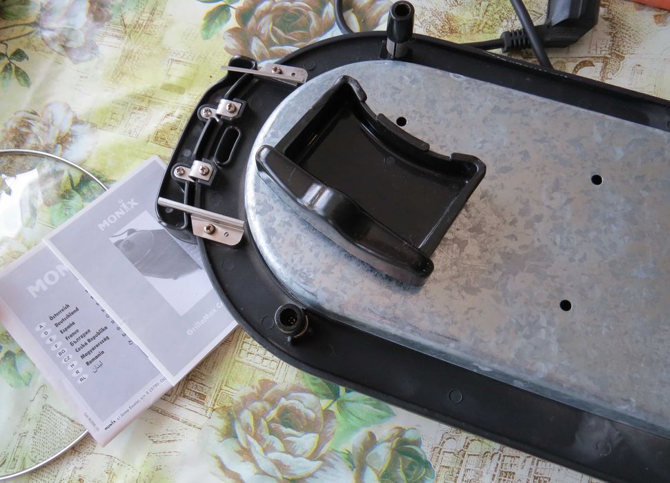 Грил скара Monix GrilleMax Combi -електрическа, с капак+грил, испански