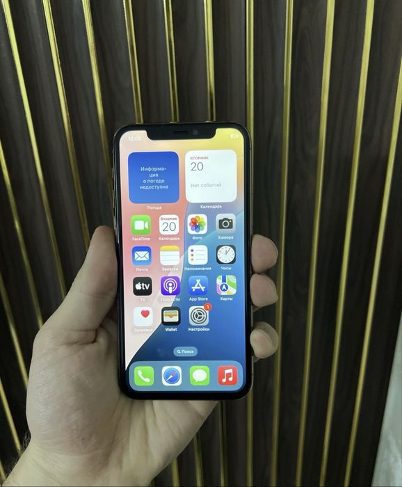 Айфон 11 pro 66% в хорошем состоянии